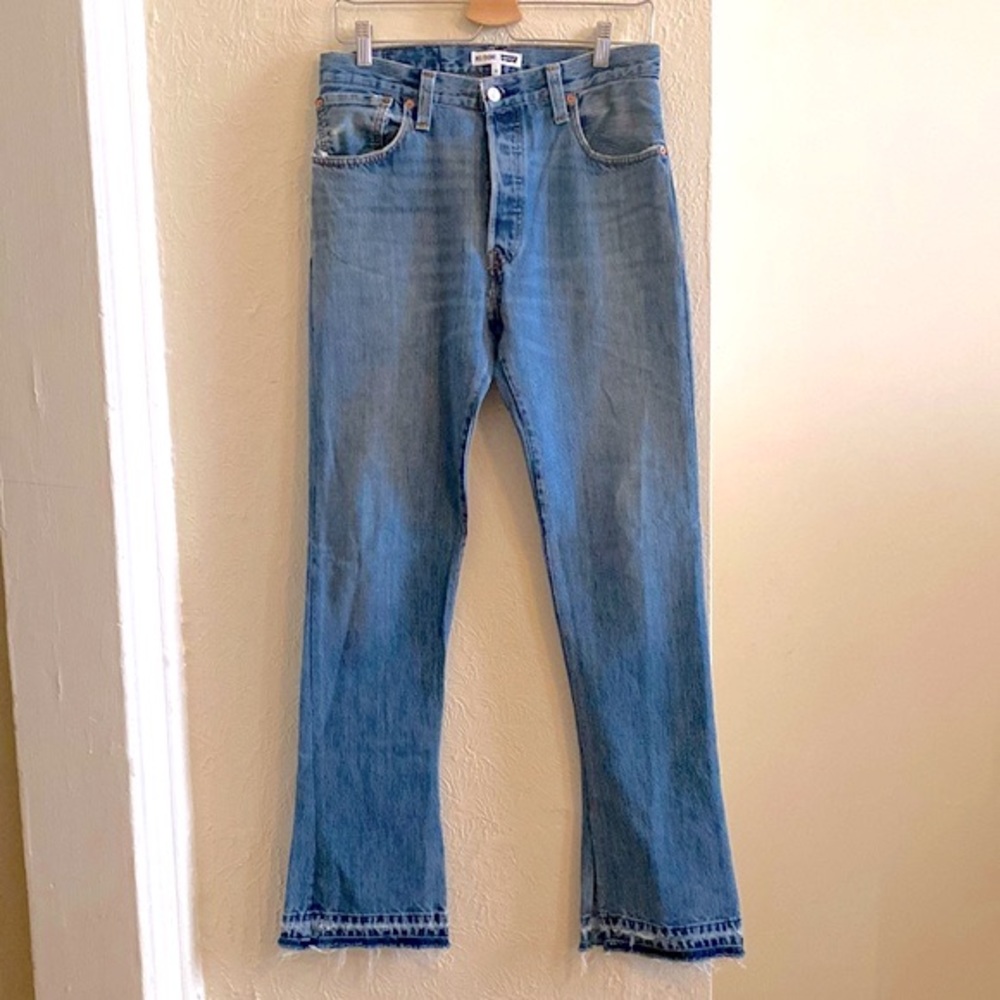 Re/Dona Vintage Elsa Blue Jeans 28